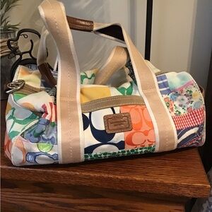 Vintage Coach patch purse